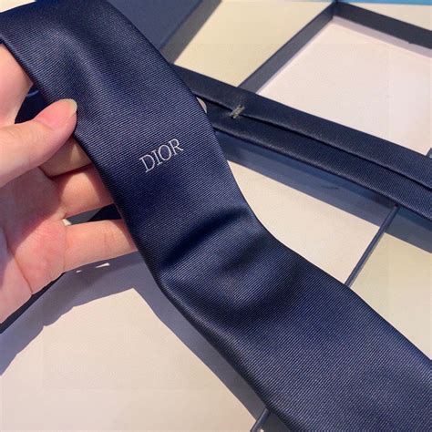 blue dior tie|Dior tie price.